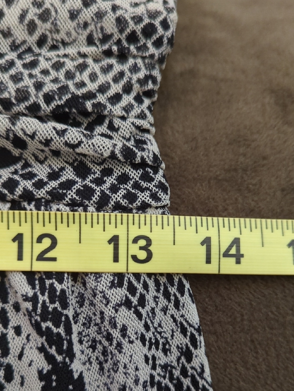 Express Y2K Black & Gray Python Print Halter Maxi Dress Size Small - Picture 10 of 10